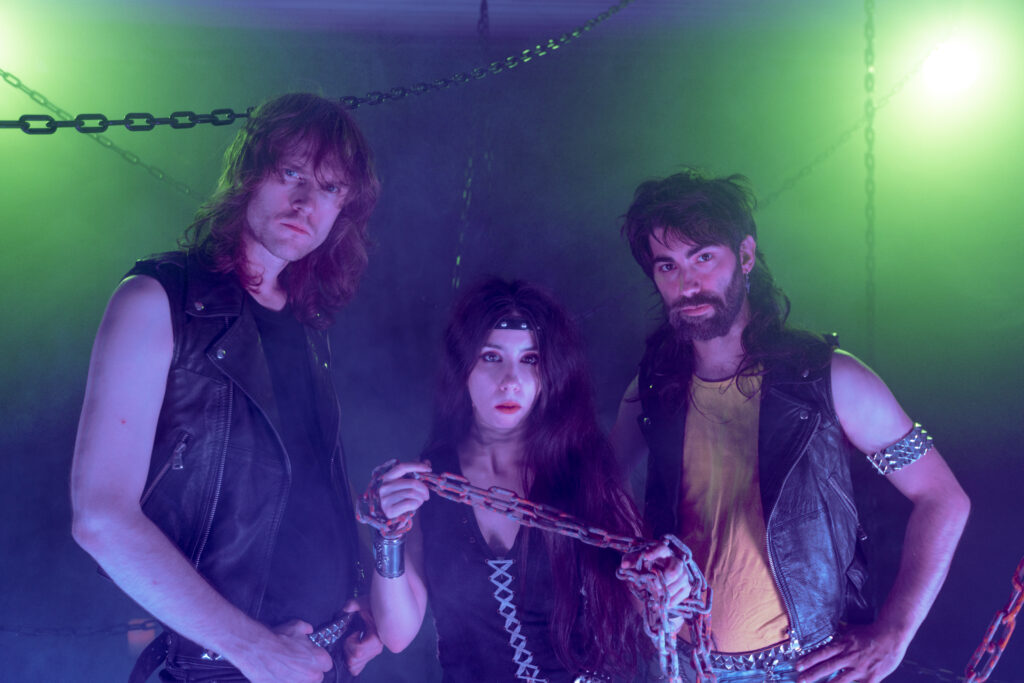 Bronze heavy metal band promotional photo