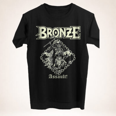 Assault - White ink T-shirt - PRE-SALE