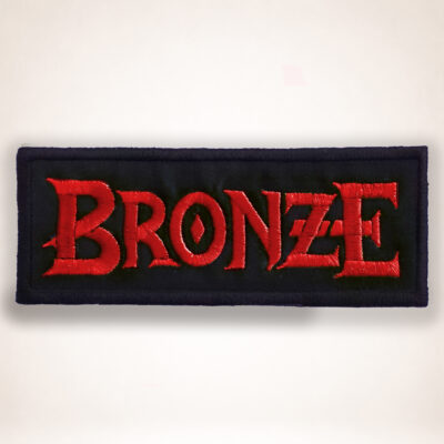 BRONZE – Red Logo Patch (copia)